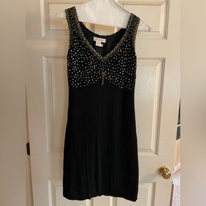 Sequined sleeveless dress by Newport News.